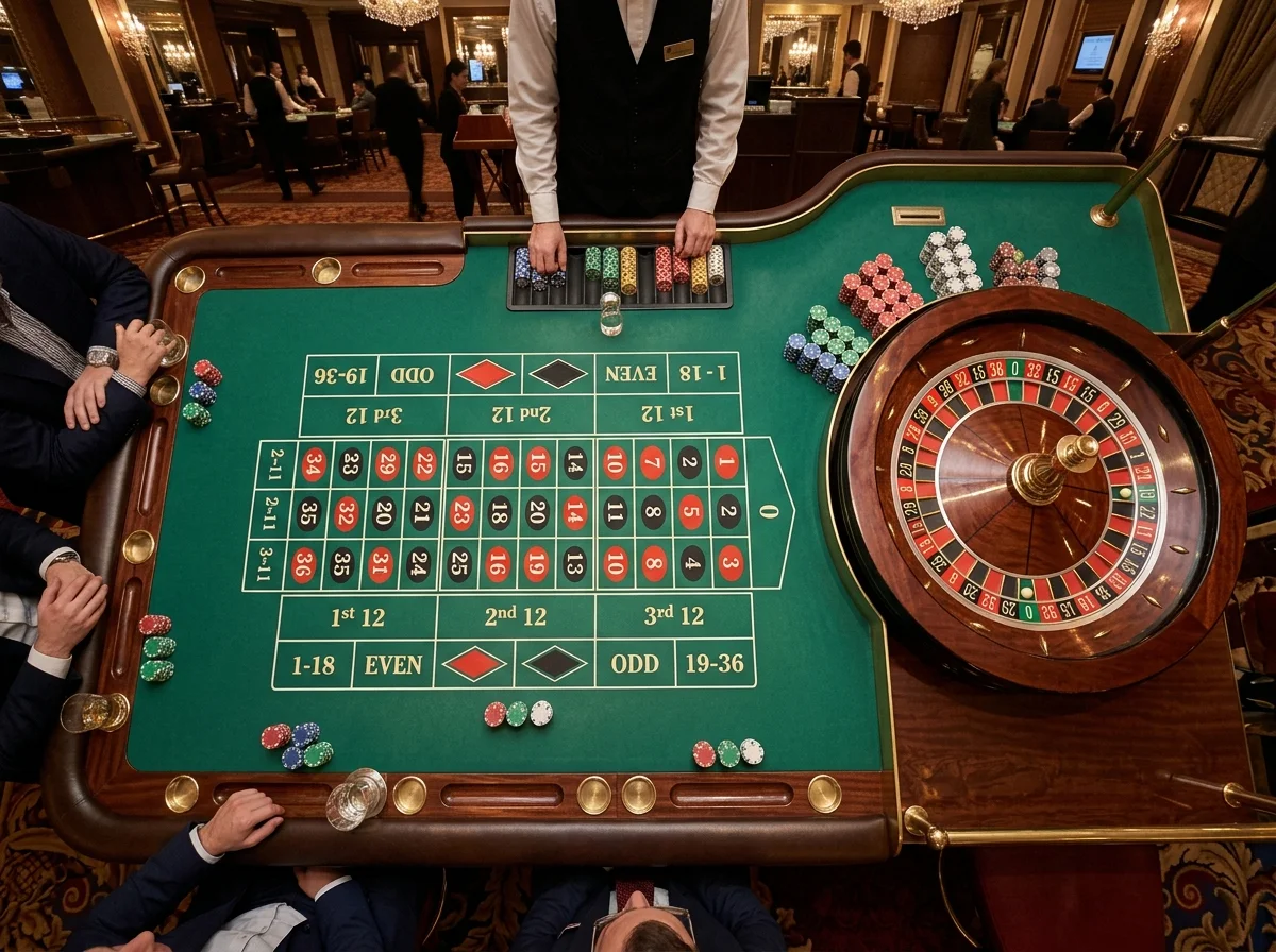 Roulette européenne